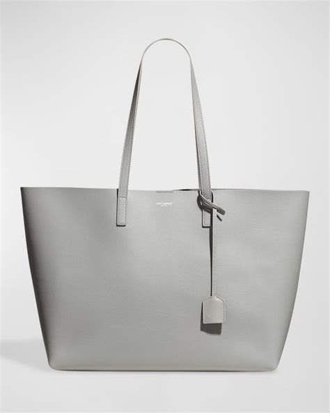 ysl east west shopping tote|shopping leather tote saint laurent.